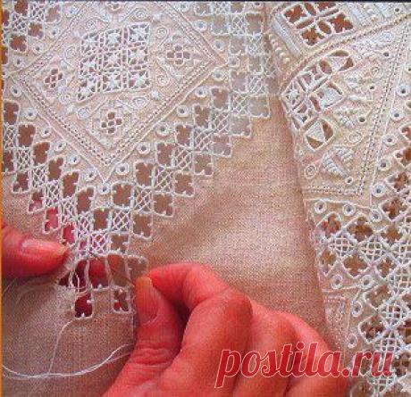 Hand made мастерская &quot;Велюр&quot; - Учебный курс &quot;Хардангер&quot;