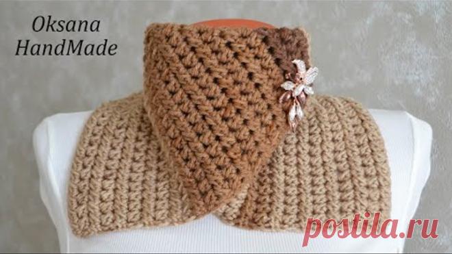 МАНИШКА КРЮЧКОМ ЗА 1 ЧАС. Мастер класс. Scarf Crochet pattern Другая Манишка из этой же пряжи - https://youtu.be/7qYj6qY9CFA
Пряжу заказала здесь  -  https://mybobbin.ru/r-0008671
Подробный мастер класс по вязанию манишки крючком. Манишка из прямоугольника. Простой узор.
Подписывайтесь на мой канал, чтобы не пропустить новые видео. И вступайте в мои группы в соц. сетях: 
- Инстаграм : @oksana___handmade
- Pinterest - www.pinterest.ru/OksanaHandMade
  - в Вконтакте -  https...