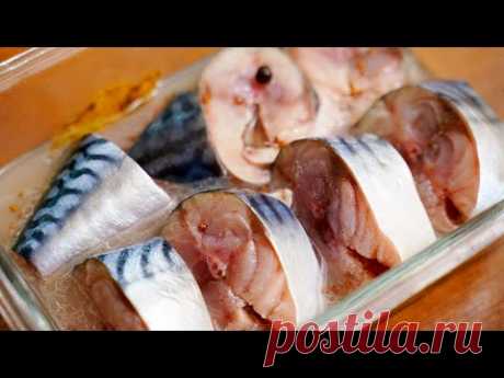 В магазине ТАКУЮ рыбу точно не купишь! Очень вкусная скумбрия пряного посола