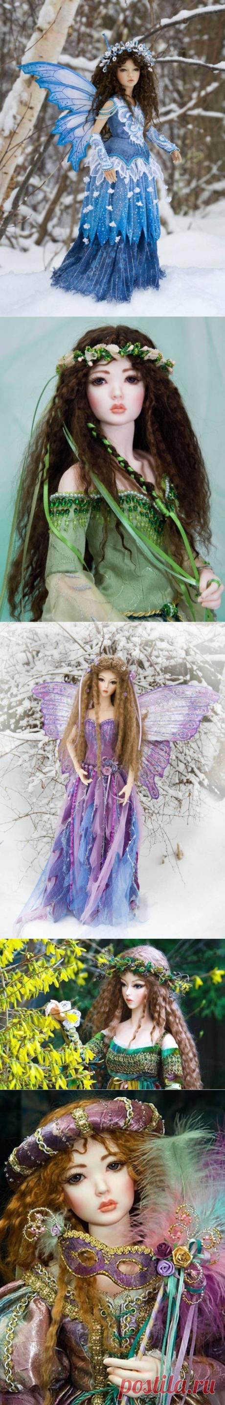 Очень красивые куклы Martha Boers!