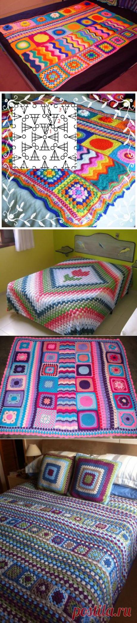 БАБУШКИН КВАДРАТ ТАКОЙ РАЗНООБРАЗНЫЙ..