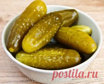 Маринованные огурцы с сухой горчицей и водкой | Красоты земли