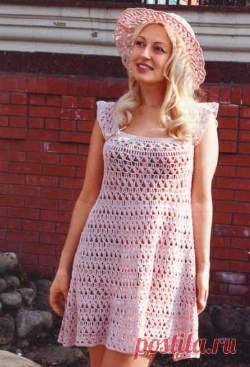 0455 - сукні, сарафани, халати - В'язання для жінок - Каталог статей - Md.Crochet