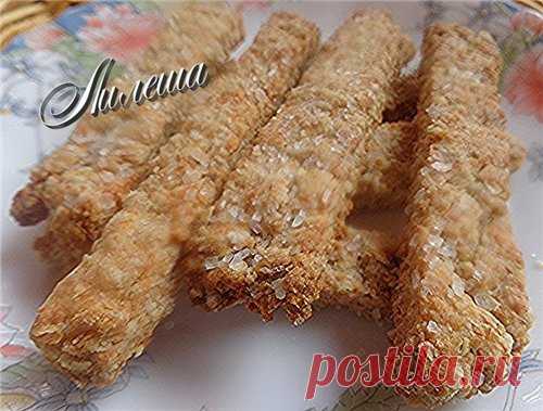 Хрустящие овсяные палочки