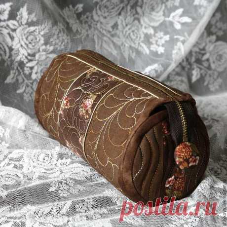 Шьем красивую косметичку из ткани