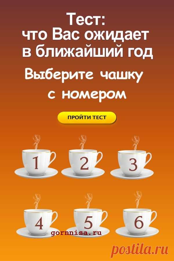 Тест прогноз: Что вас ожидает в ближайший год? — ГОРНИЦА