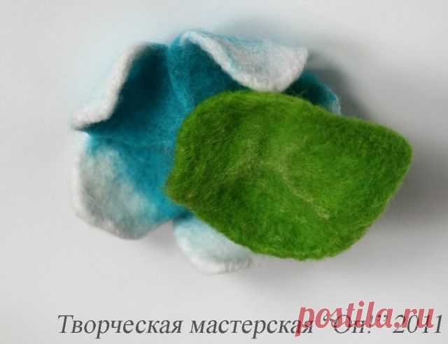Мастер-класс по валянию цветка плюмерии на каркасе - Ярмарка Мастеров - ручная работа, handmade