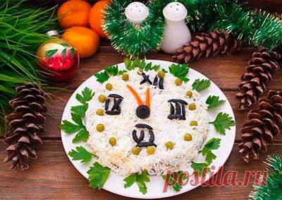 Вкусные салаты на новогодний стол: рецепты, фото рецепт, пошаговый рецепт