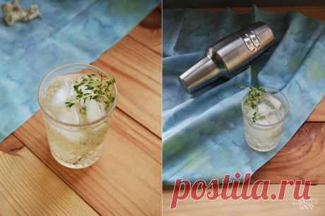 HAPPYFOOD - Винный коктейль с травами (Garden herb spritzer)