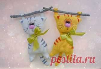 Забавные котики амигуруми крючком | Hi amigurumi