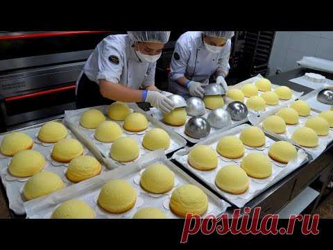 Полный сыра! удивительный процесс приготовления чизкейка - корейская уличная еда