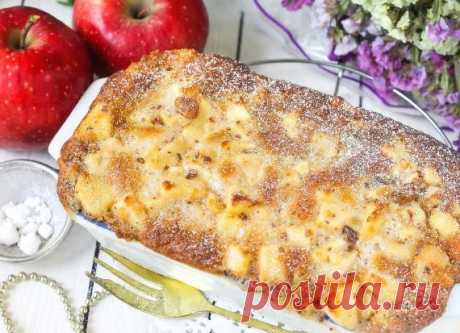 Очень яблочный пирог

Очень яблочный пирог по вкусу похож на суфле. Он очень сочный и ароматный.

Продукты (на 4 порции)
Яблоки - 2 шт.
Яйцо - 1 шт.
Мука - 70 г
Сахар - 70 г
Орехи грецкие - 50-60 г
Изюм - 50 г
Разрыхлитель - 0,5 ч. л. без верха
Соль - 2 щепотки
Масло растительное - 50 мл
Сахарная пудра - для посыпания

Куриное яйцо разбейте в глубокую емкость, всыпьте туда же соль и сахарный песок. Тщательно взбейте венчиком или вилкой.

Влейте в яичную массу растительное ...