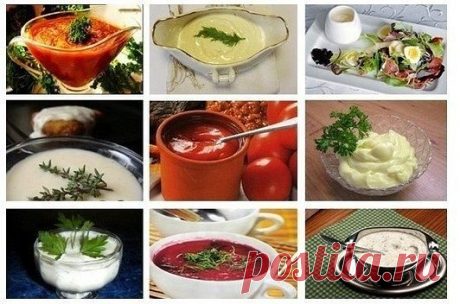 Соусы- вкусные и всеми любимые

1. Тот самый сацебели

Ингредиенты:

Томатная паста (густая) — 200 г 
Вода — 200 г 
Кинза — 2 пуч. 
Чеснок — 4-5 зуб. 
Аджика (не соус, а приправа в баночке) — 1 ч. л. 
Уксус (столовый) — 1 ч. л. 
Соль (по вкусу) — 1 ч. л. 
Перец чёрный (молотый) — 0,25 ч. л. 
Хмели-сунели — 1 ст. л.

Режем кинзу мелко, добавляем к зелени чеснок, продавленный через чеснокодавилку, столовую ложку с верхом хмели-сунели, уксус, перец и аджику. Добавляем томат и...