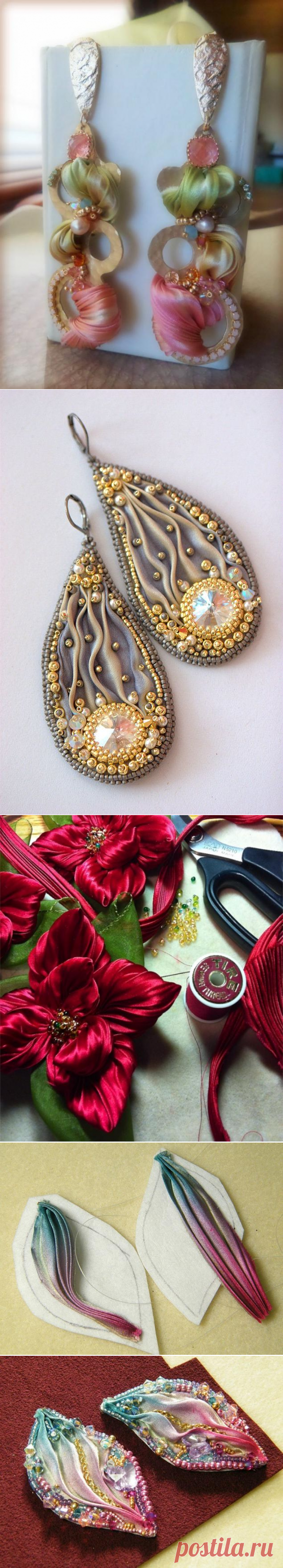 Украшения в технике шибори — Делаем руками