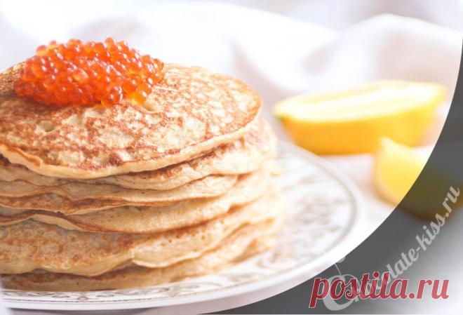 Рецепт ржаных блинов