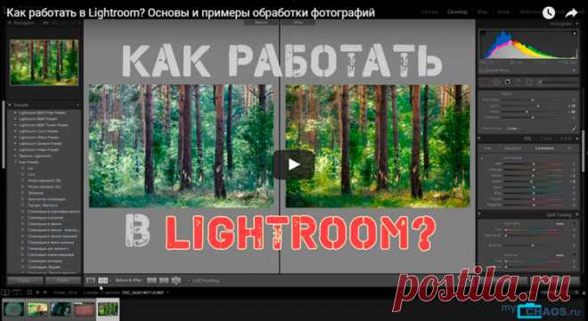 Как работать в Lightroom? Уроки по обработке фото для начинающих