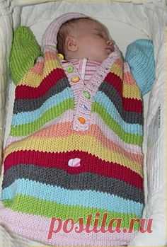Knitting PATTERN Baby Bunting knitting by theknittingniche