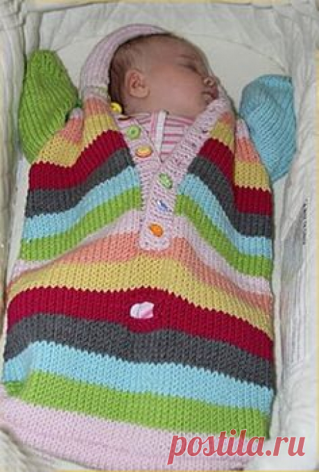Knitting PATTERN Baby Bunting knitting by theknittingniche