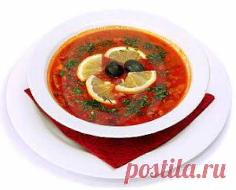 Солянка мясная сборная по-быстрому