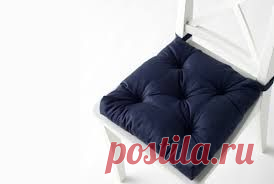 Как сшить подушку на стул