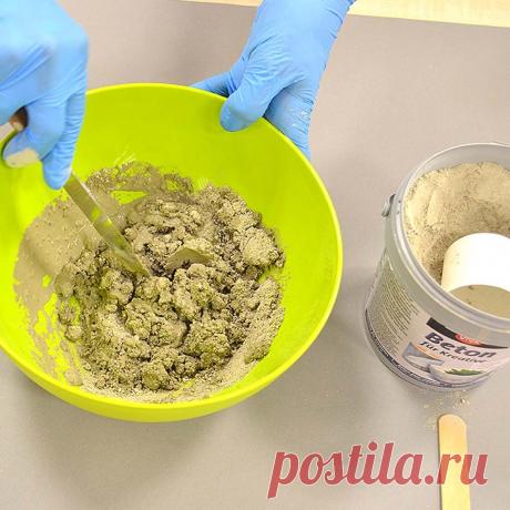 Бетонное кашпо своими руками Мастер-класс для новичков