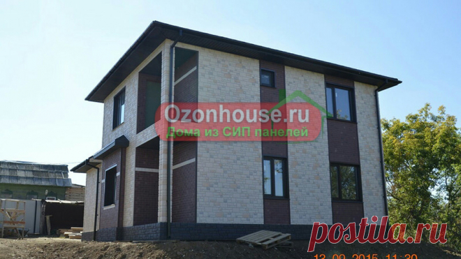 Строительство домов из СИП панелей по Самарской области.
