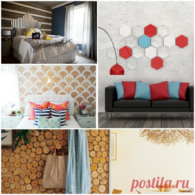 Необычные возможности декорирования стен | Роскошь и уют