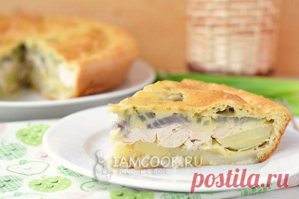 Ленивый курник.