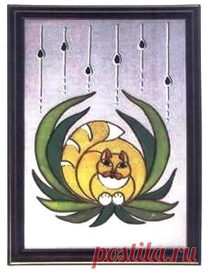 Панно «Летний дождь»