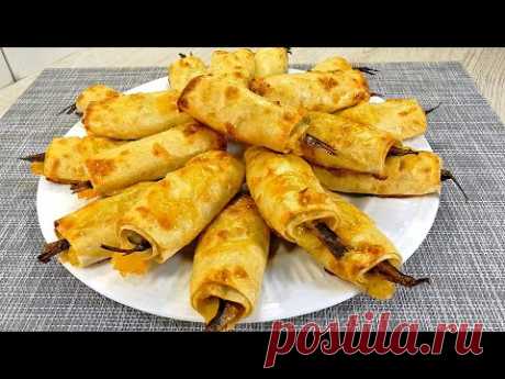РЕЦЕПТ на МИЛЛИОН! Вкуснейшие ТРУБОЧКИ, простые как РАЗ-ДВА!