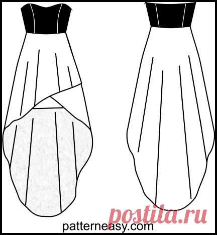 Письмо «сообщение Sonya_kot : Выкройка платья с бюстье (02:40 20-11-2014) [4368745/343958734]» — Sonya_kot — Яндекс.Почта