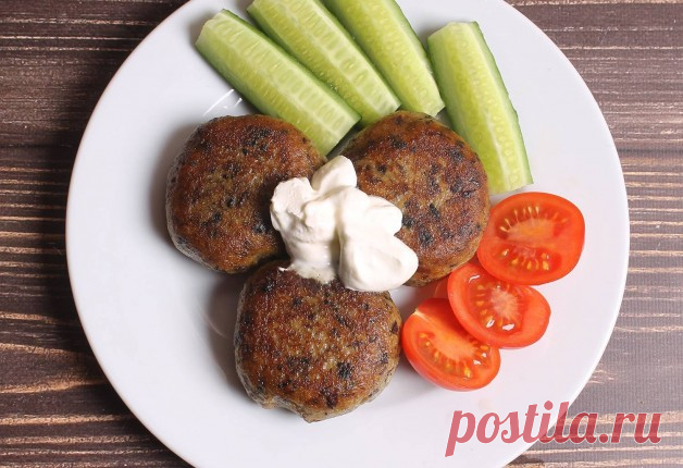 Картофельные котлетки с грибами - ЭкоФерма