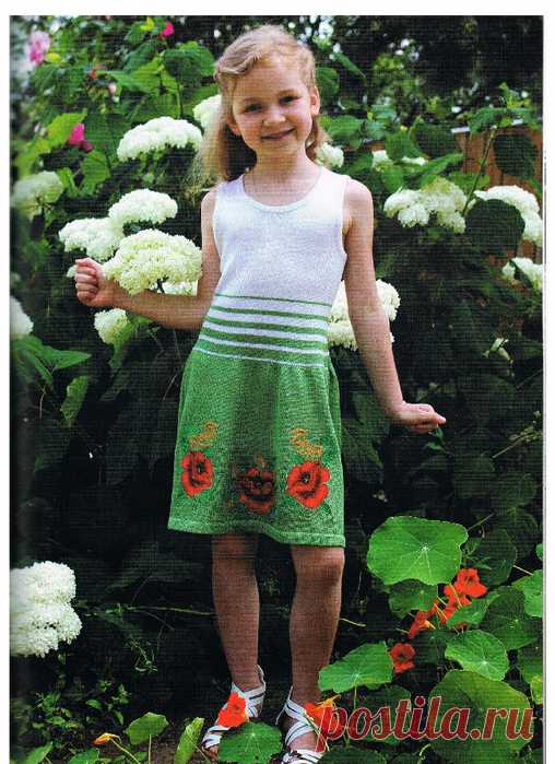 Вязание девочкам спицами: платья, туники, сарафаны | Записи в рубрике Вязание девочкам спицами: платья, туники, сарафаны | Мир моих многочисленных увлечений!!!!!!!!!!!