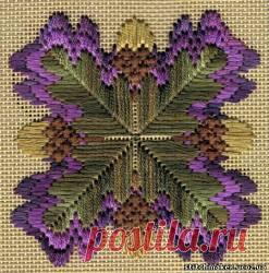 Флорентийская вышивка