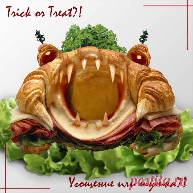 Голодный бутерброд)))
