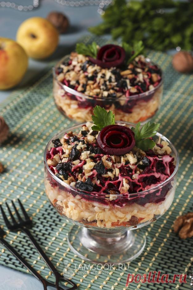 Салат «Любовница» с яблоком — рецепт с фото пошагово