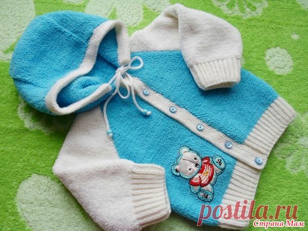 Плюшевый костюм для мальчика спицами - Вязание - Страна Мам