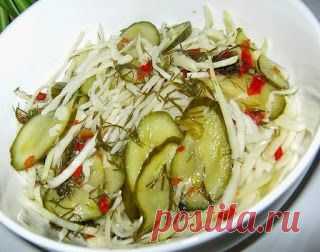 Лучшие кулинарные рецепты: Самый вкусный салат в маринаде