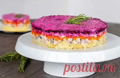 Рецепт салата селедка под шубой