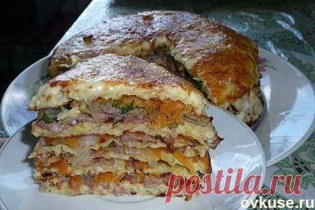 Капустный тортик - Простые рецепты Овкусе.ру