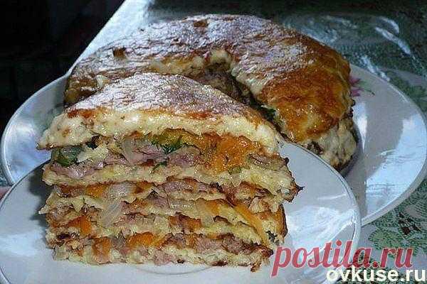 Капустный тортик - Простые рецепты Овкусе.ру