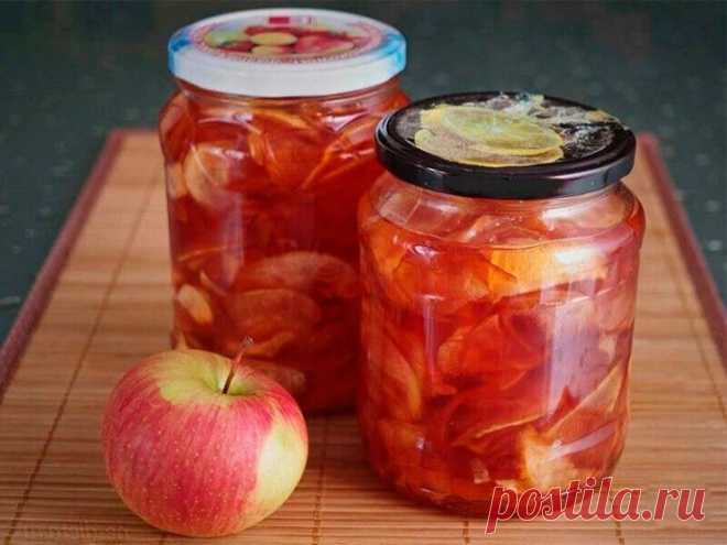 ​Варенье из яблок с лимонами и апельсинами