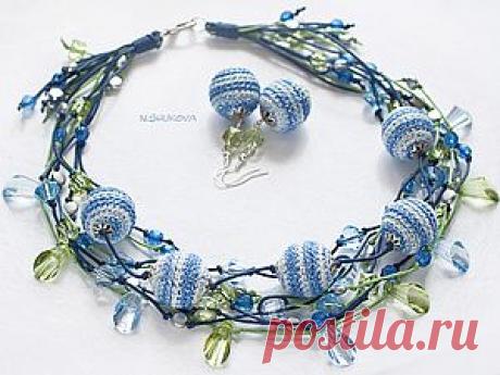 Многорядные бусы на вощеных шнурах: как сделать аккуратный узел? - Ярмарка Мастеров - ручная работа, handmade