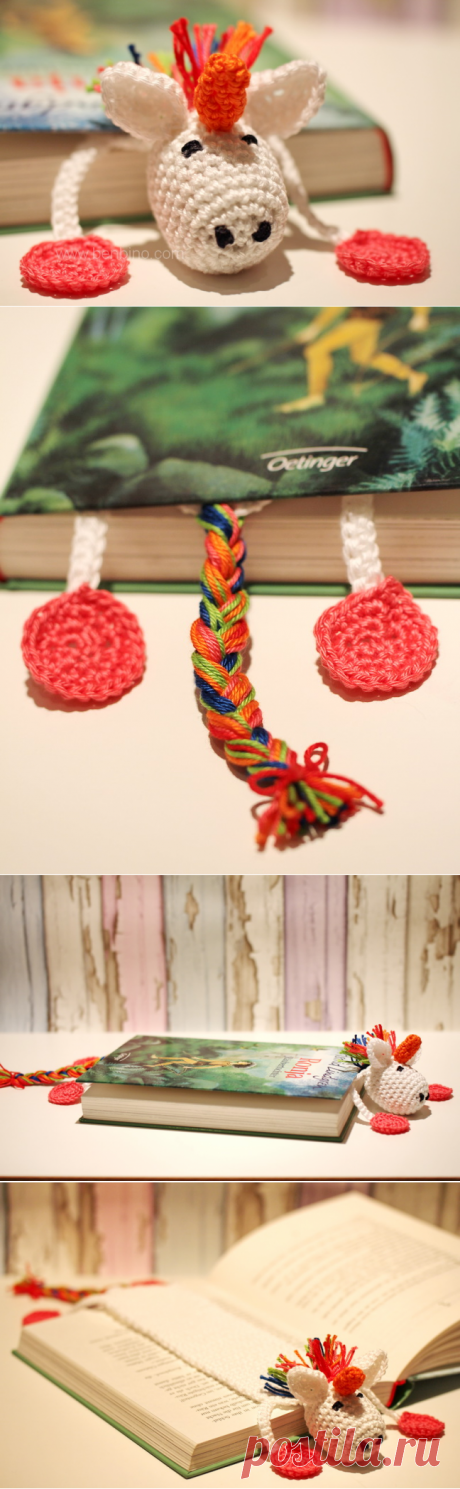 DIY EINHORN LESEZEICHEN – benbino