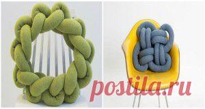 Оригинальная подушка-узел: мастер-класс и идеи | Ladiesvenue