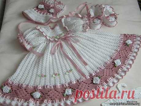 Очень красивое праздничное платье для девочки