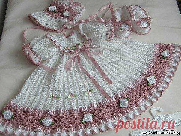 Очень красивое праздничное платье для девочки