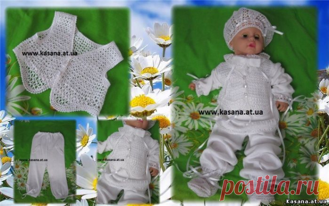 Крестильные наборы <!--if()-->- <!--endif--> - Вязяные вещи - Вязаные вещи на заказ