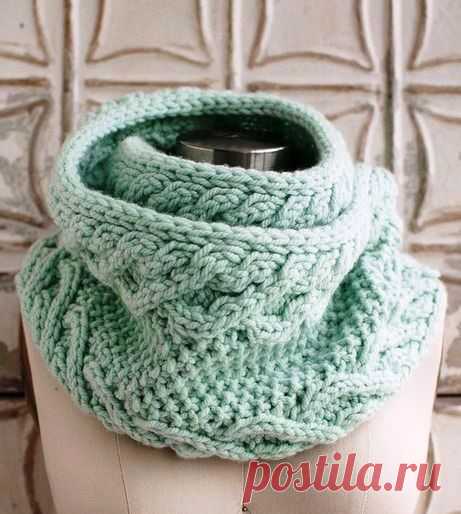 Вязаный снуд