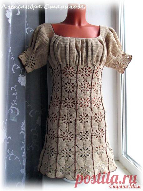 *Платье "Барышня крестьянка". Мое воплощение. - Все в ажуре... (вязание крючком) - Страна Мам